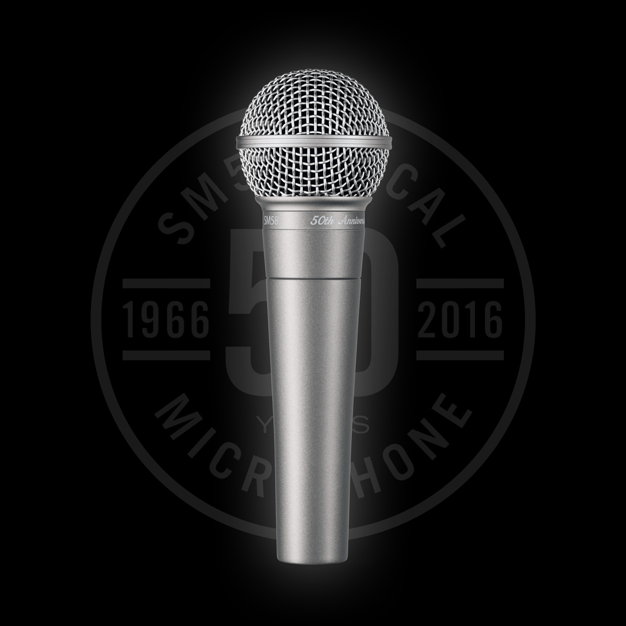 Shure Sm58 Edition Limitée 50ième Anniversaire - Micrófonos para voz - Variation 4