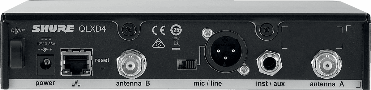 Shure Ssx Qlxd4 Bande G51 - Receptor inalámbrico - Variation 1