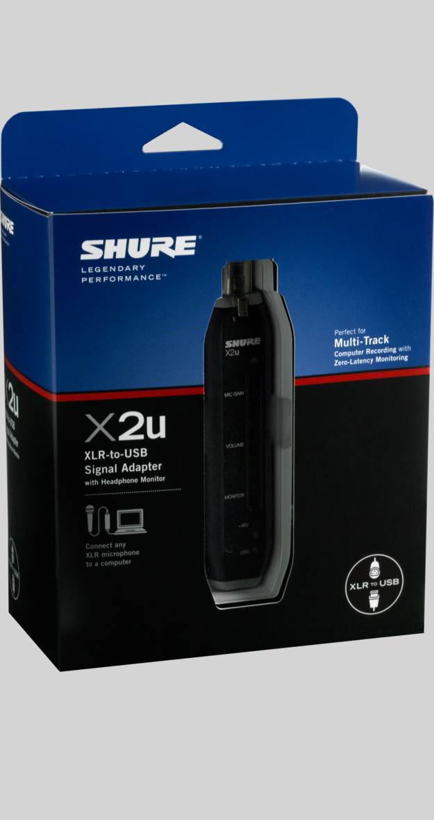 Shure X2u Adaptateur Xlr Usb - Piezas de repuesto para micrófono - Variation 2
