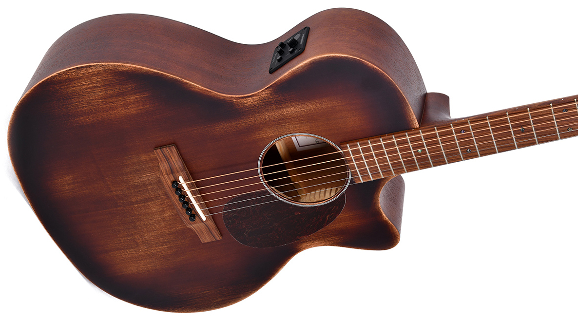 Sigma Gmc-15e-aged Orchestra Model Tout Acajou Pf - Natural Distressed Satin - Guitarra folk - Variation 2