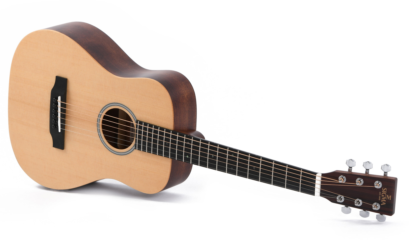 Sigma Tm-12 Travel Epicea Acajou Mic - Natural Satin - Guitarra acústica de viaje - Variation 2