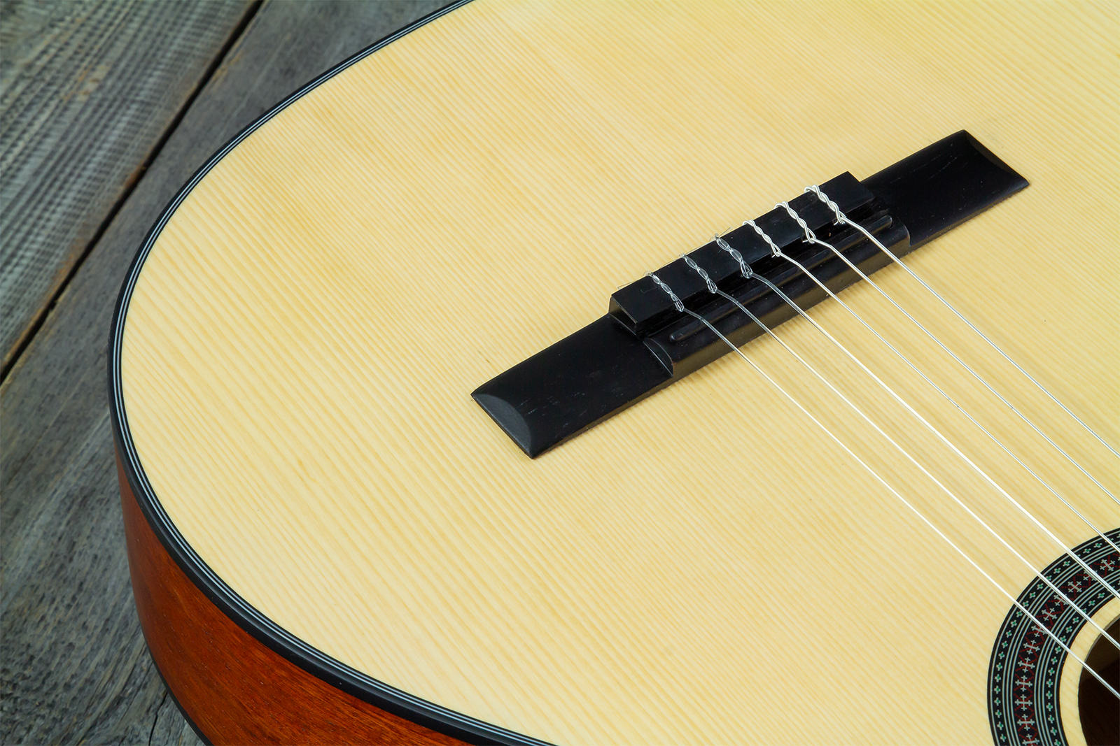 Silvanez Clcr44 4/4 Thinline Cw Epicea Acajou Rw - Natural - Guitarra clásica 4/4 - Variation 3