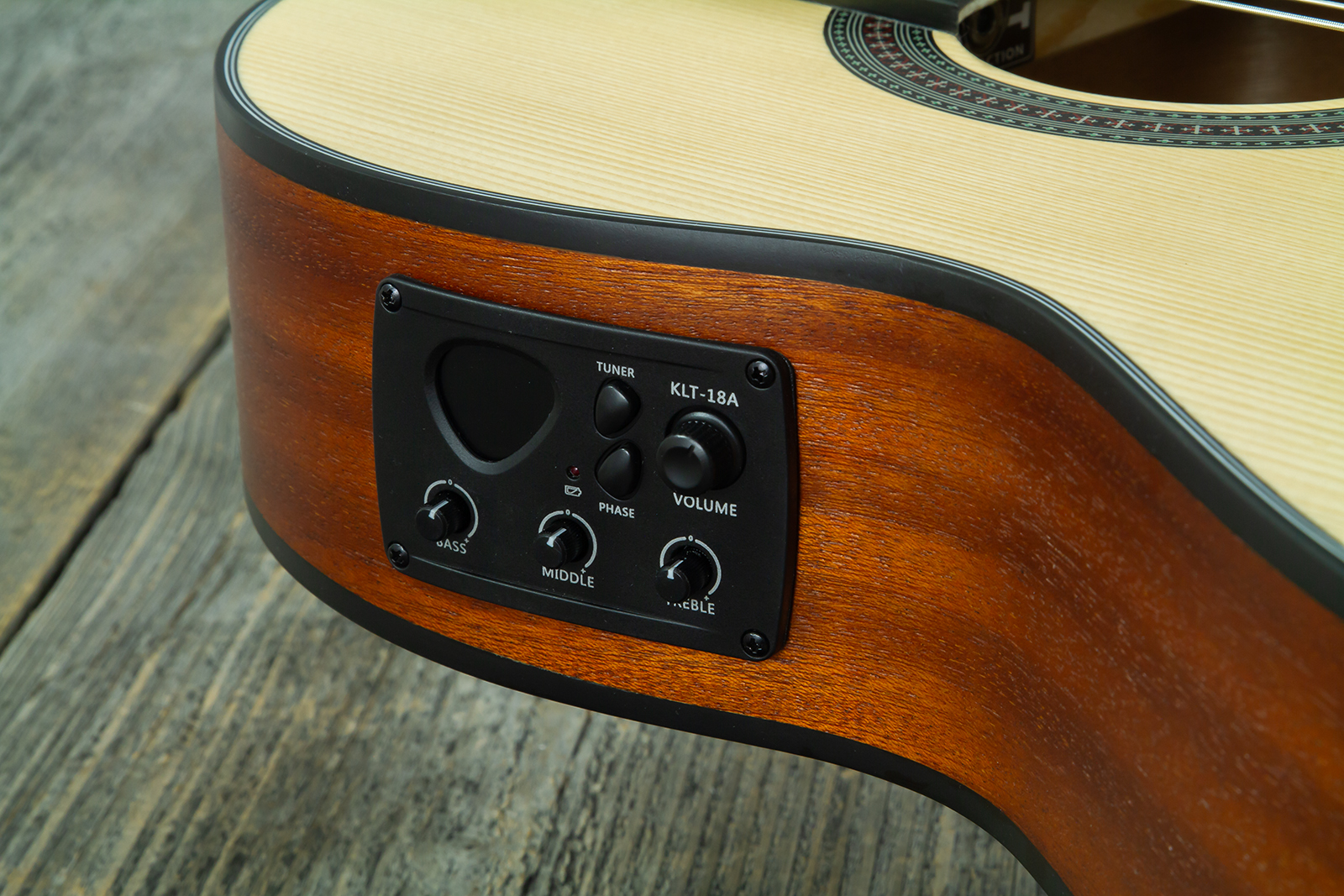 Silvanez Clcr44 4/4 Thinline Cw Epicea Acajou Rw - Natural - Guitarra clásica 4/4 - Variation 5