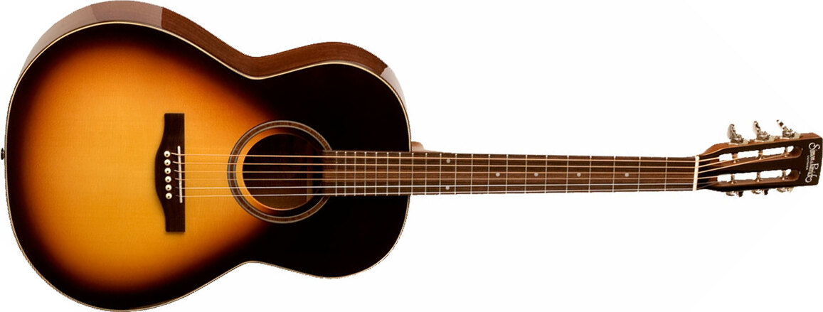 Simon & Patrick Woodland Pro Folk Bband A3t Epicea Acajou Rw +housse - Sunburst - Guitarra acústica & electro - Main picture