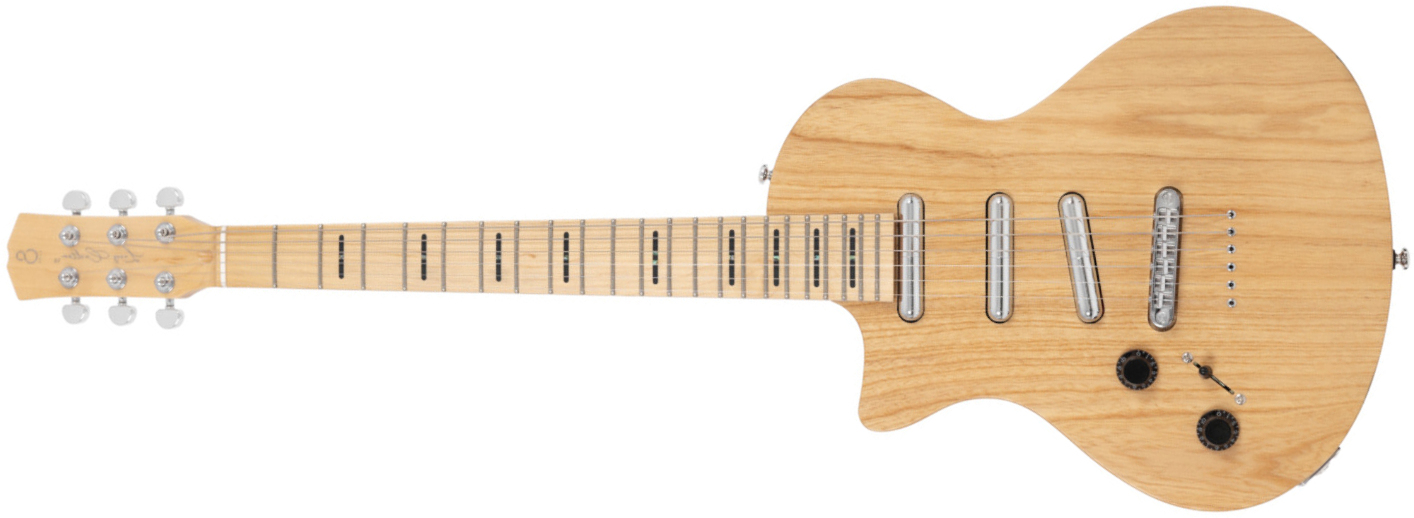 Sire Larry Carlton I5l Lh Gaucher 3s Ht Mn - Natural Satin - Guitarra electrica retro rock - Main picture