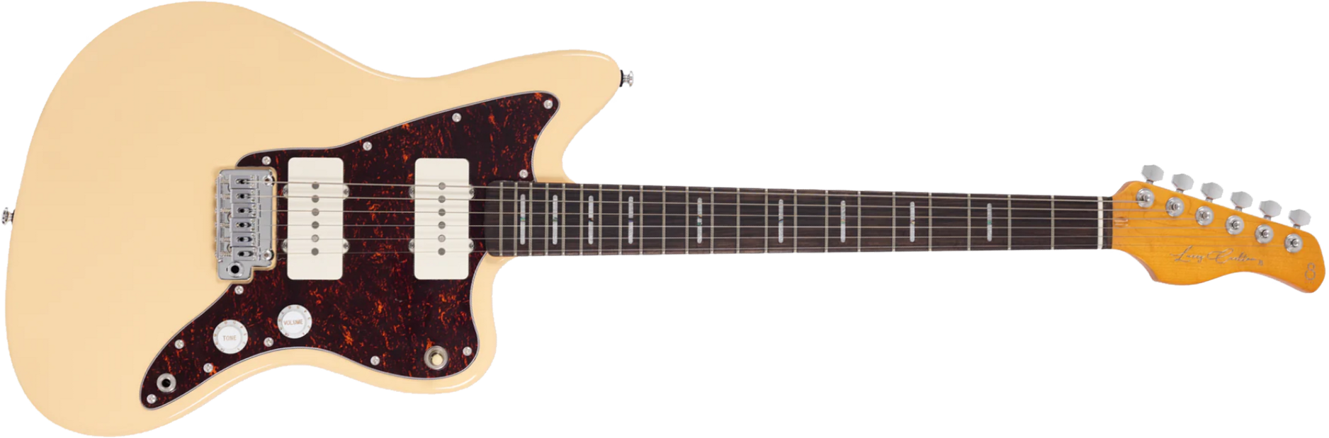Sire Larry Carlton J3 2s Ht Rw - Vintage White - Guitarra electrica retro rock - Main picture