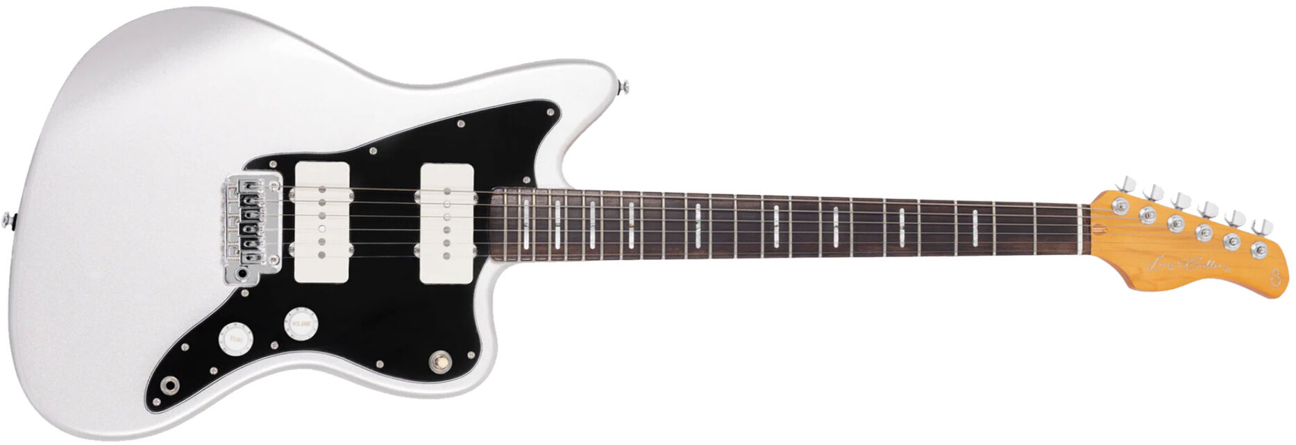 Sire Larry Carlton J3 2s Trem Rw - Silver - Guitarra electrica retro rock - Main picture