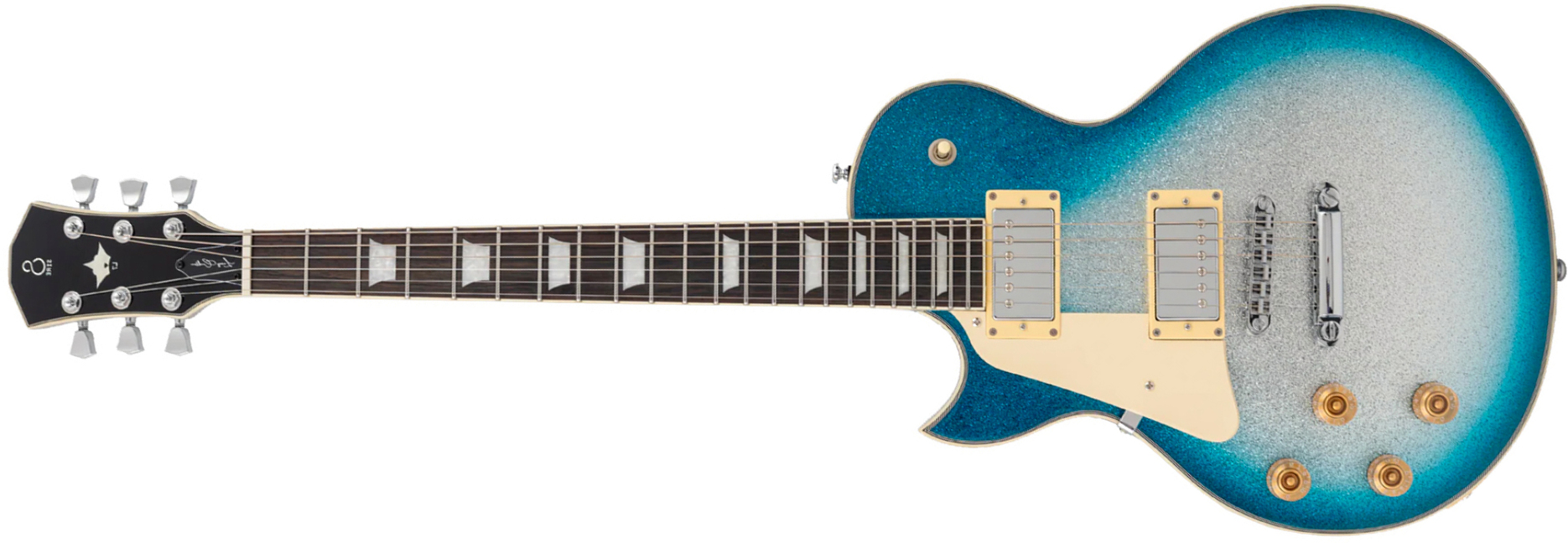 Sire Larry Carlton L7 Lh Gaucher New Gen 2h Ht Eb - Skyburst Sparkle - Guitarra eléctrica de corte único. - Main picture