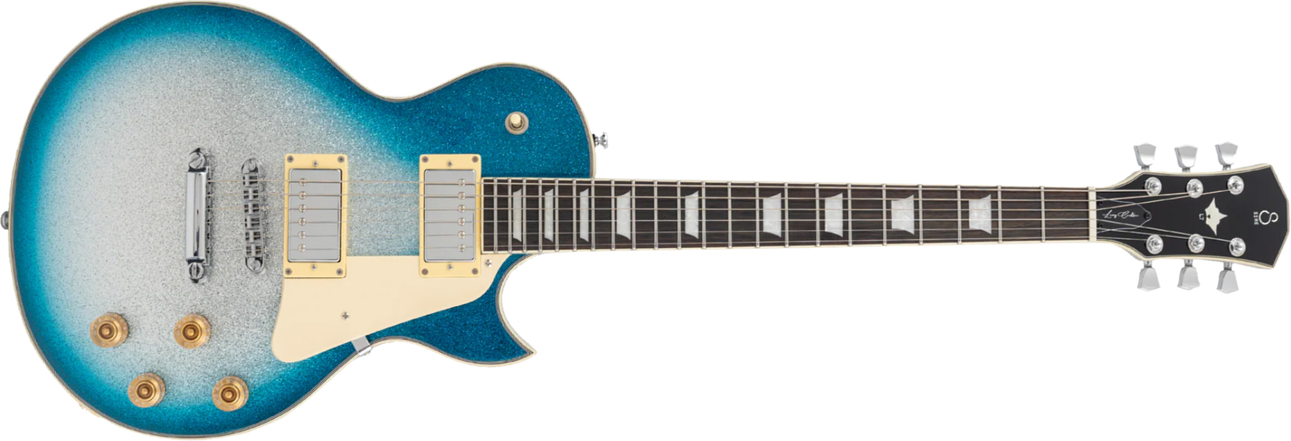 Sire Larry Carlton L7 New Gen 2h Ht Eb - Skyburst Sparkle - Guitarra eléctrica de corte único. - Main picture