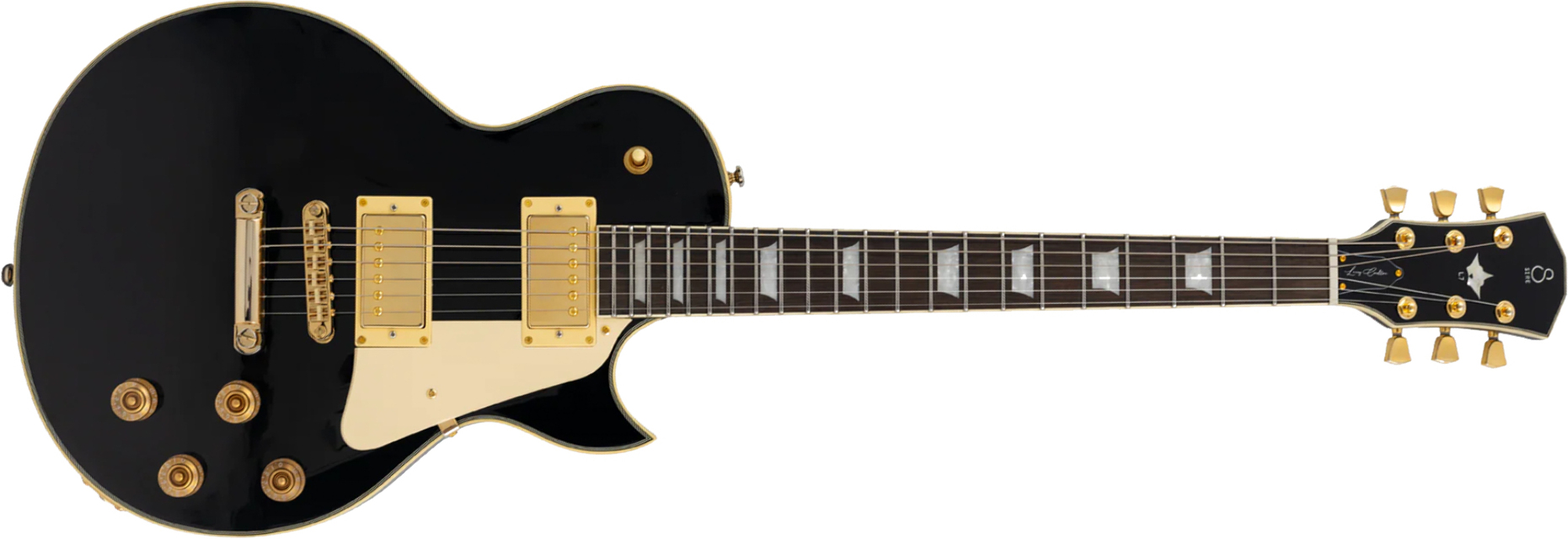 Sire Larry Carlton L7 New Gen 2h Ht Eb - Black - Guitarra eléctrica de corte único. - Main picture