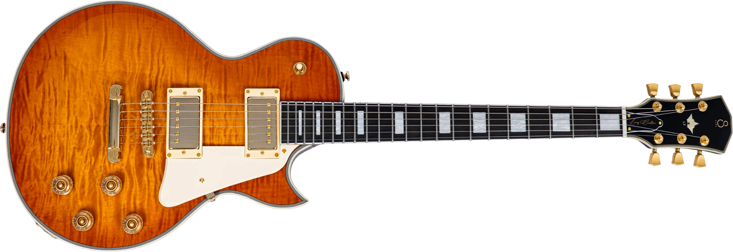 Sire Larry Carlton L7dx 2h Ht Eb - Amber Burst - Guitarra eléctrica de corte único. - Main picture