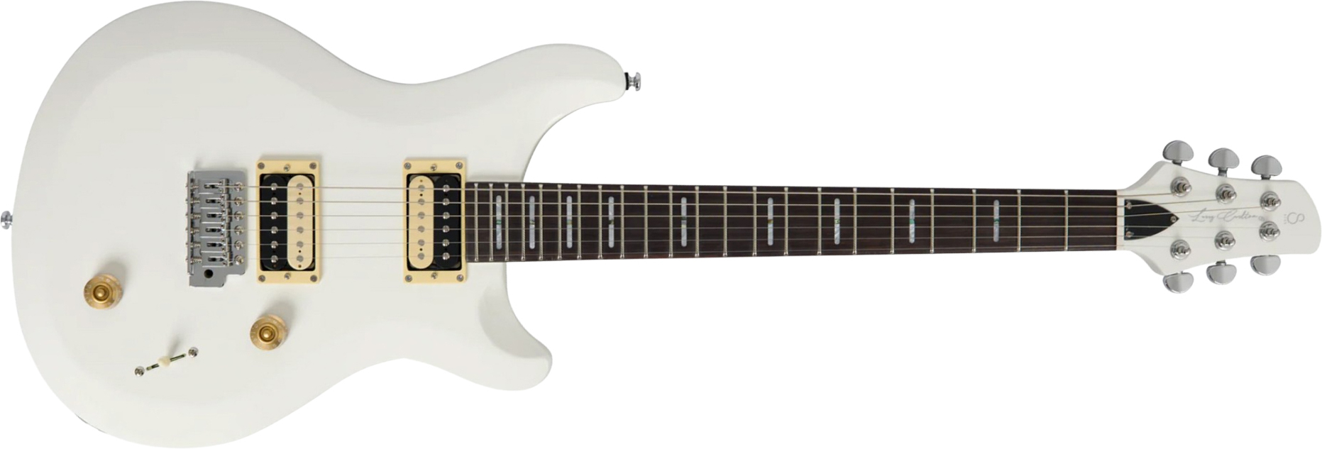 Sire Larry Carlton Q3 2h Trem Rw - Antique White - Guitarra eléctrica de doble corte - Main picture