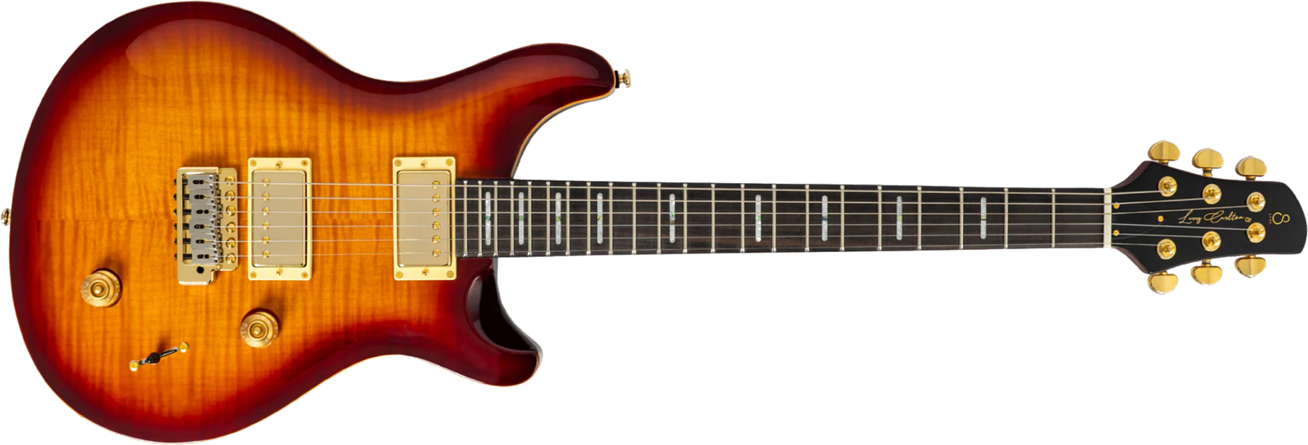 Sire Larry Carlton Q7 2h Trem Eb - Tobacco Sunburst - Guitarra eléctrica de doble corte - Main picture