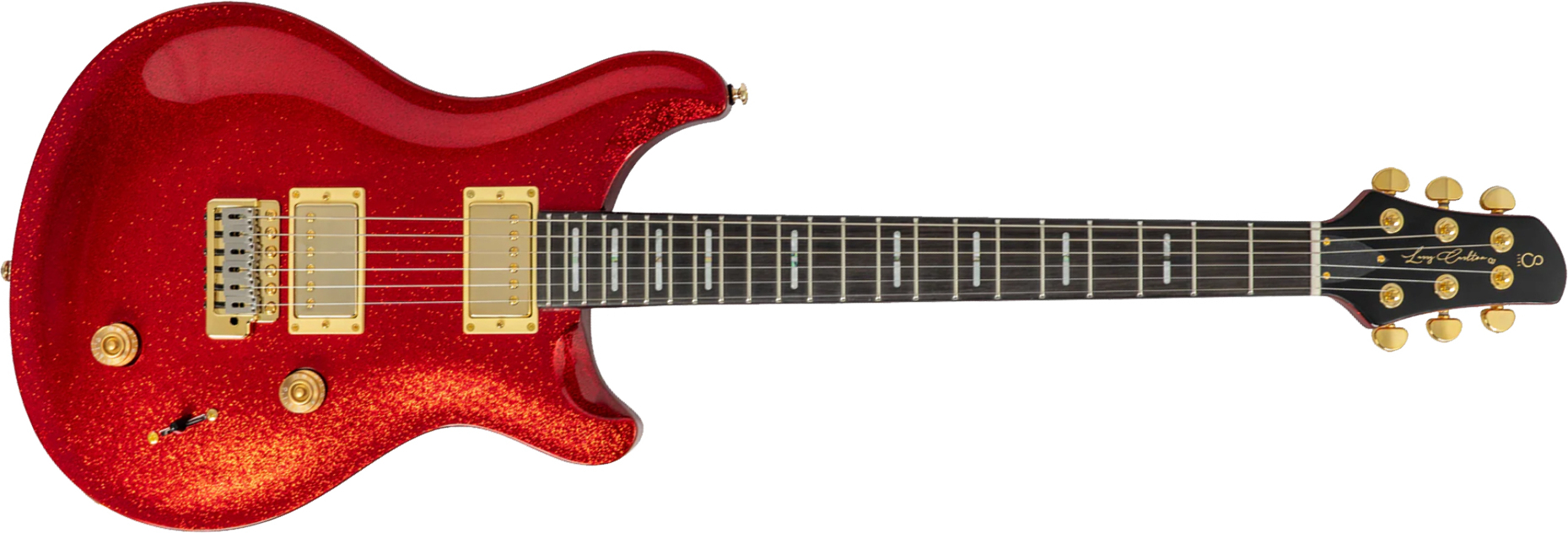 Sire Larry Carlton Q7 2h Trem Eb - Red Sparkle - Guitarra eléctrica de doble corte - Main picture