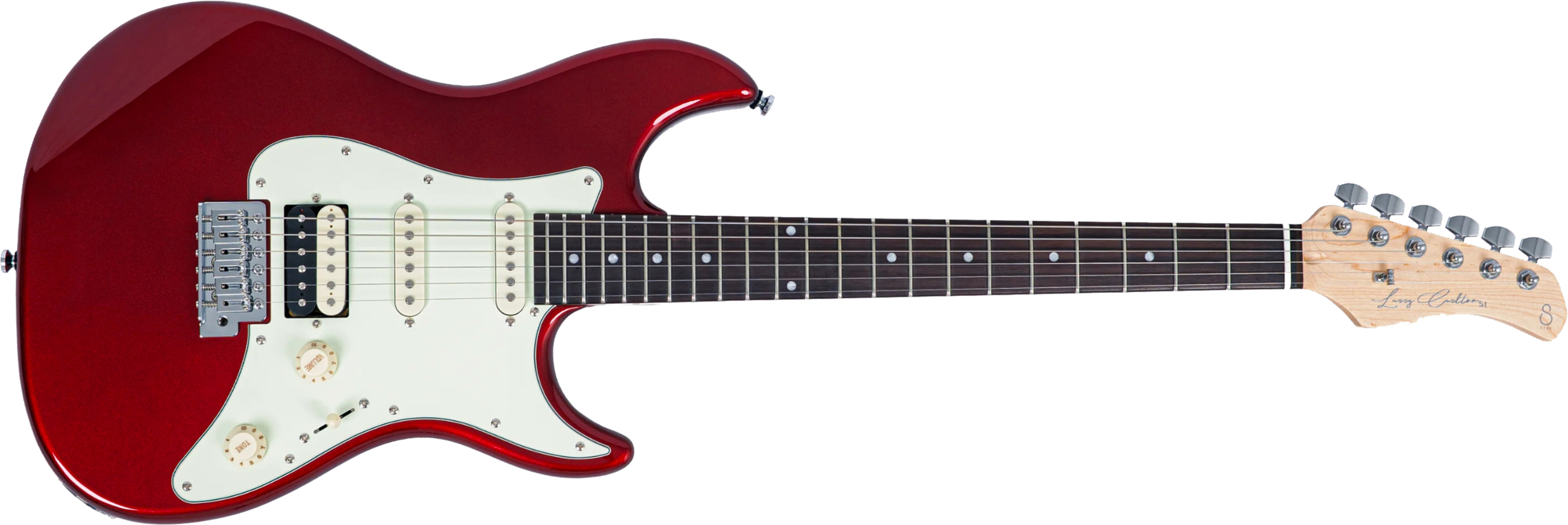 Sire Larry Carlton S1 Hss Trem Rw - Candy Apple Red - Guitarra eléctrica con forma de str. - Main picture