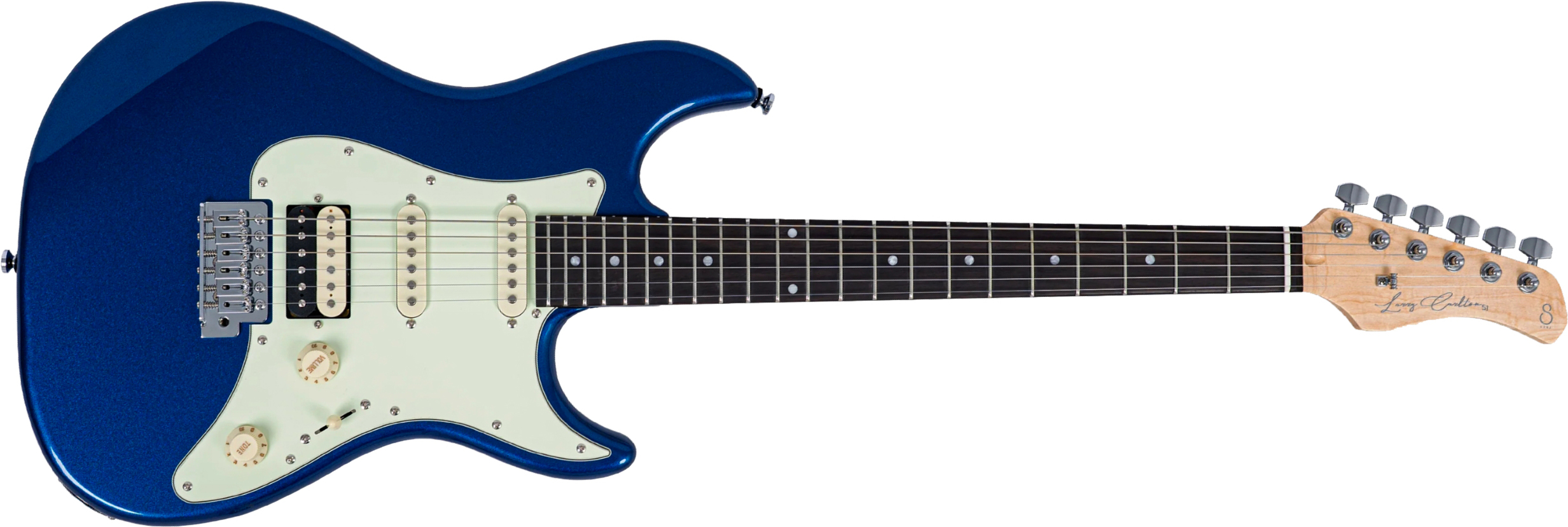 Sire Larry Carlton S1 Hss Trem Rw - Dark Navy - Guitarra eléctrica con forma de str. - Main picture