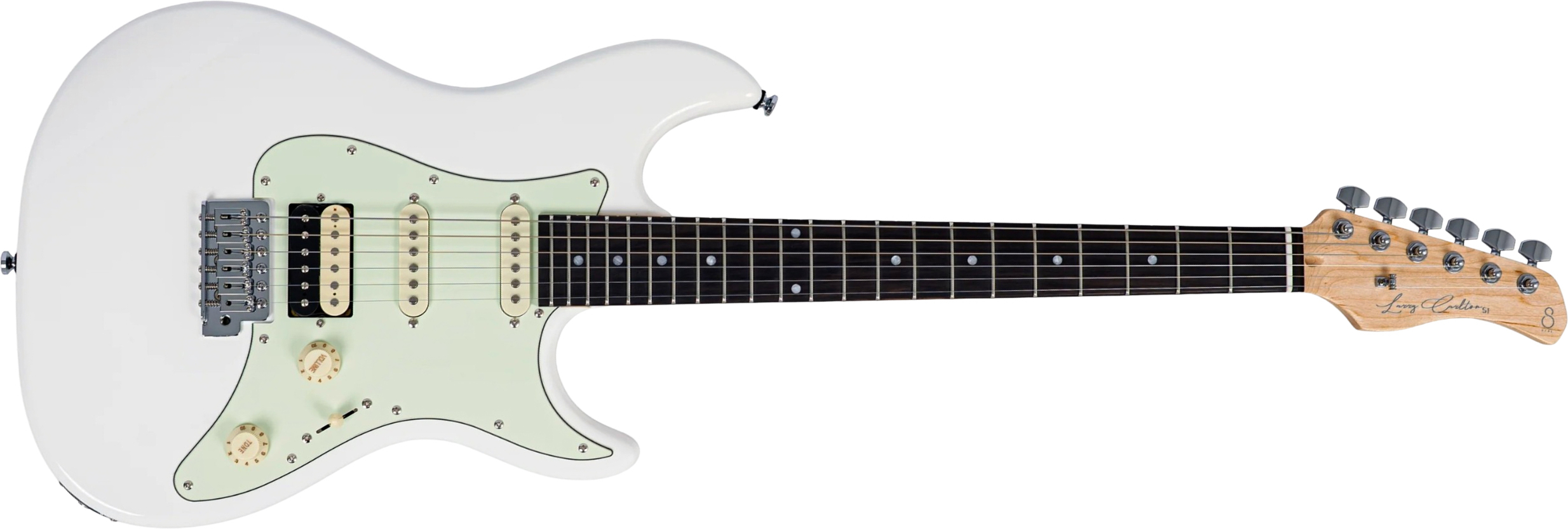 Sire Larry Carlton S1 Hss Trem Rw - Antique White - Guitarra eléctrica con forma de str. - Main picture