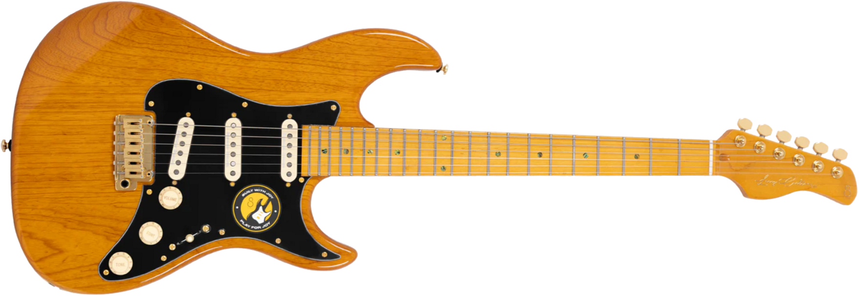 Sire Larry Carlton S10 Sss Signature 3s Trem Mn - Natural - Guitarra eléctrica con forma de str. - Main picture