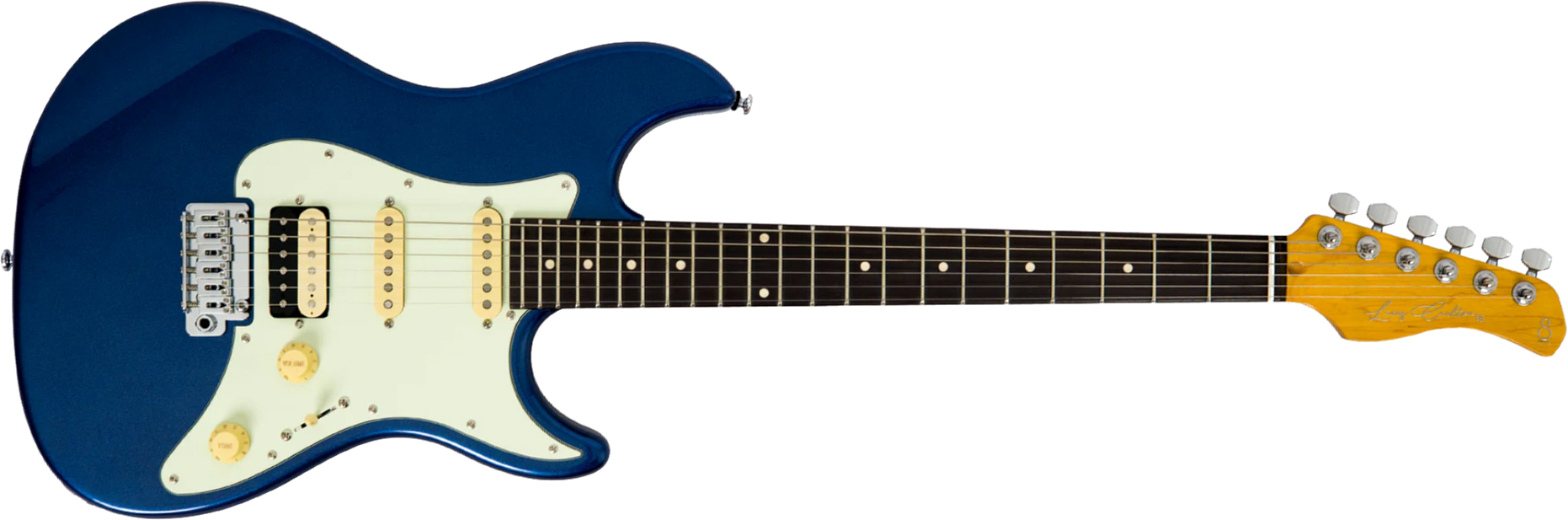 Sire Larry Carlton S3 Hss New Gen Trem Rw - Dark Navy - Guitarra eléctrica con forma de str. - Main picture