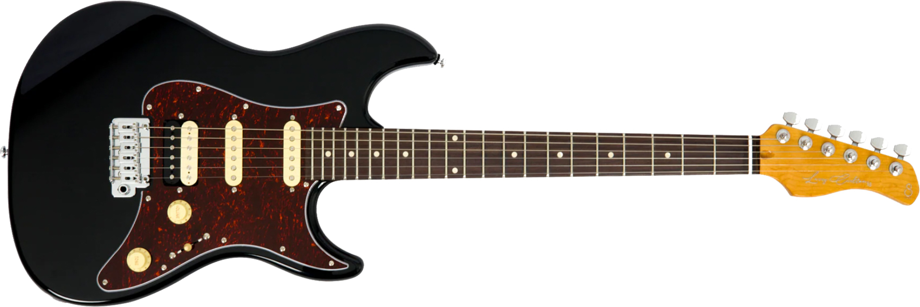 Sire Larry Carlton S3 Hss New Gen Trem Rw - Black - Guitarra eléctrica con forma de str. - Main picture