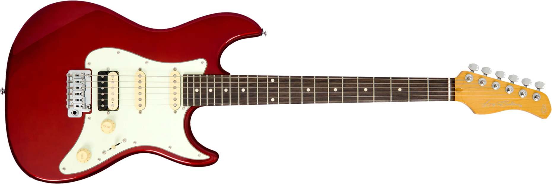 Sire Larry Carlton S3 Hss New Gen Trem Rw - Candy Apple Red - Guitarra eléctrica con forma de str. - Main picture