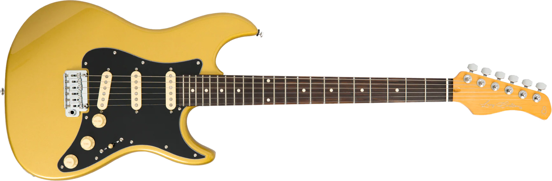 Sire Larry Carlton S3 New Gen 3s Trem Rw - Metallic Gold - Guitarra eléctrica con forma de str. - Main picture