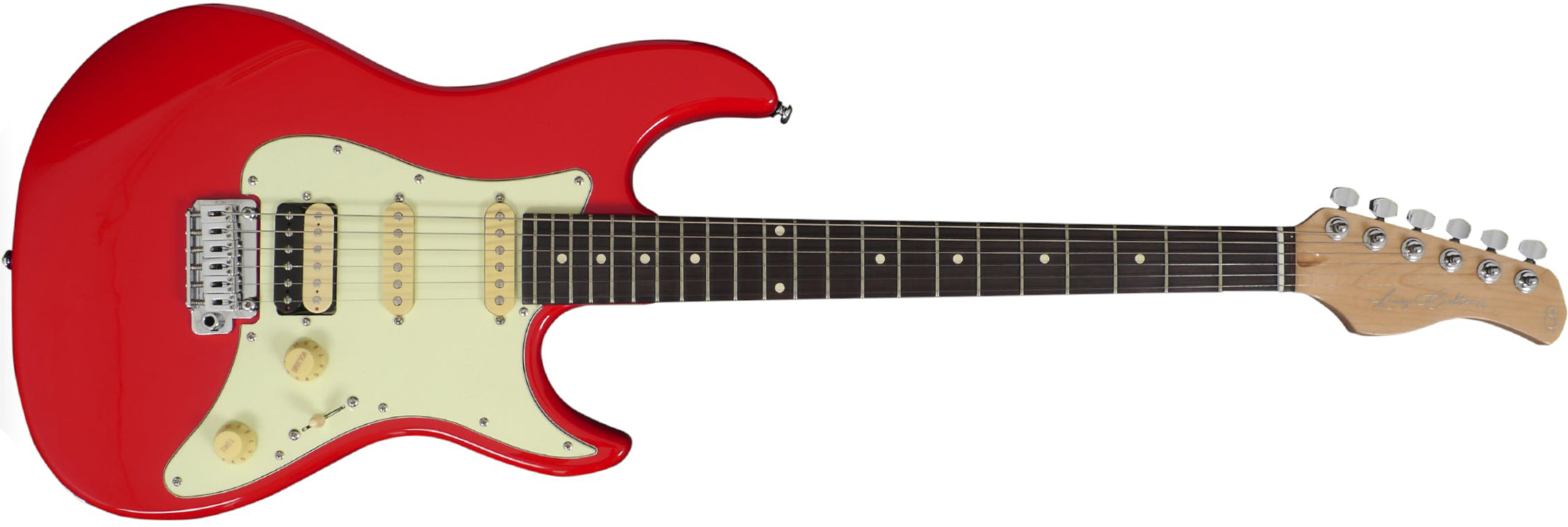 Sire Larry Carlton S3 Signature Hss Trem Rw - Dakota Red - Guitarra eléctrica con forma de str. - Main picture
