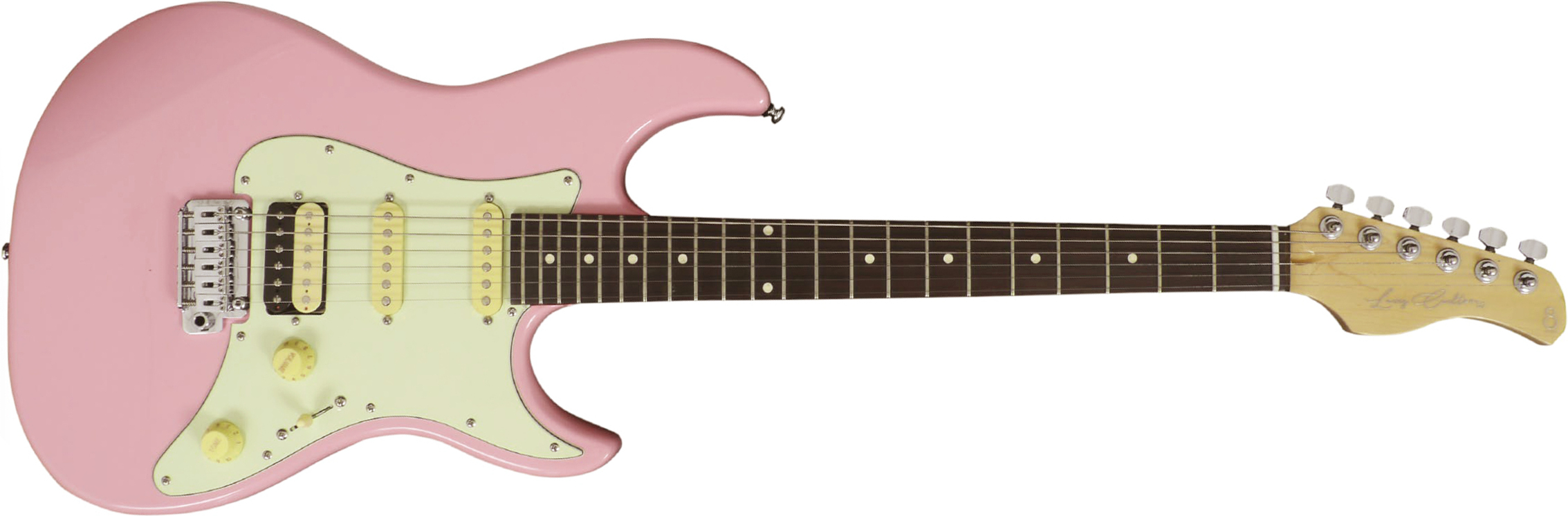 Sire Larry Carlton S3 Signature Hss Trem Rw - Pink - Guitarra eléctrica con forma de str. - Main picture