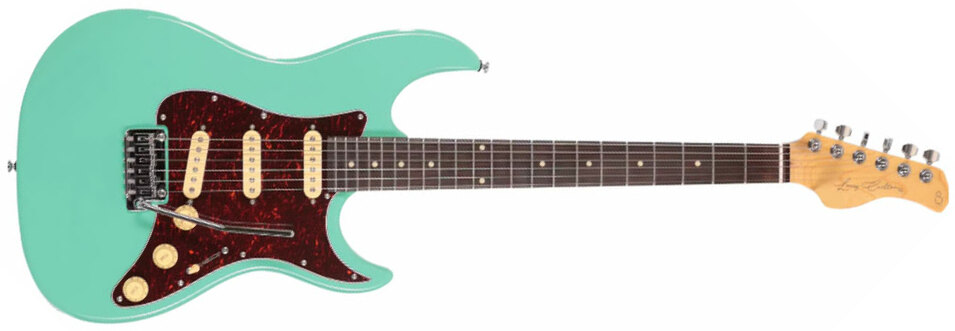 Sire Larry Carlton S3 Sss Signature 3s Trem Rw - Mild Green - Guitarra eléctrica con forma de str. - Main picture