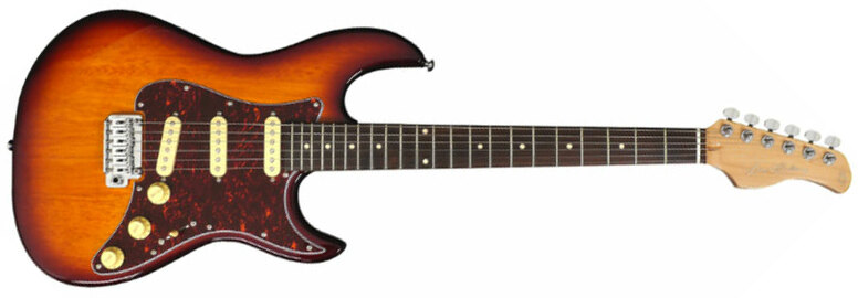 Sire Larry Carlton S3 Sss Signature 3s Trem Rw - Tobacco Sunburst - Guitarra eléctrica con forma de str. - Main picture