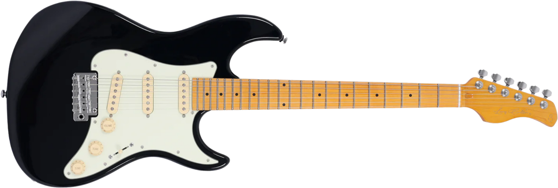 Sire Larry Carlton S5 3s Trem Mn - Black - Guitarra eléctrica con forma de str. - Main picture