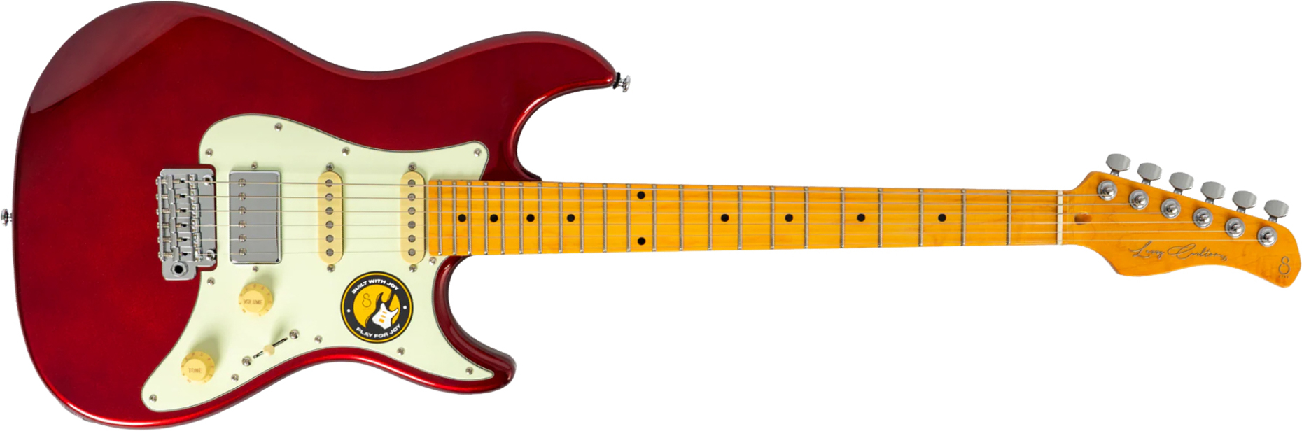 Sire Larry Carlton S5 Trem Hss Mn - Candy Apple Red - Guitarra eléctrica con forma de str. - Main picture