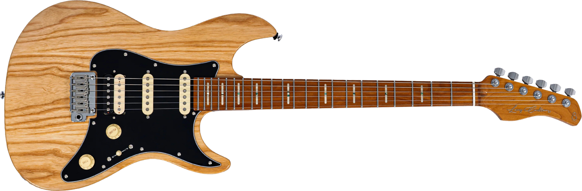 Sire Larry Carlton S7 Ash Top 3s Trem Mn - Natural - Guitarra eléctrica con forma de str. - Main picture