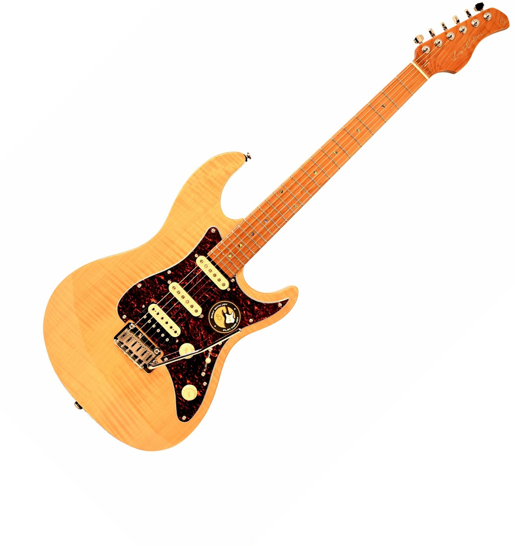 Sire Larry Carlton S7 Fm Signature Hss Trem Mn - Natural - Guitarra eléctrica con forma de str. - Main picture