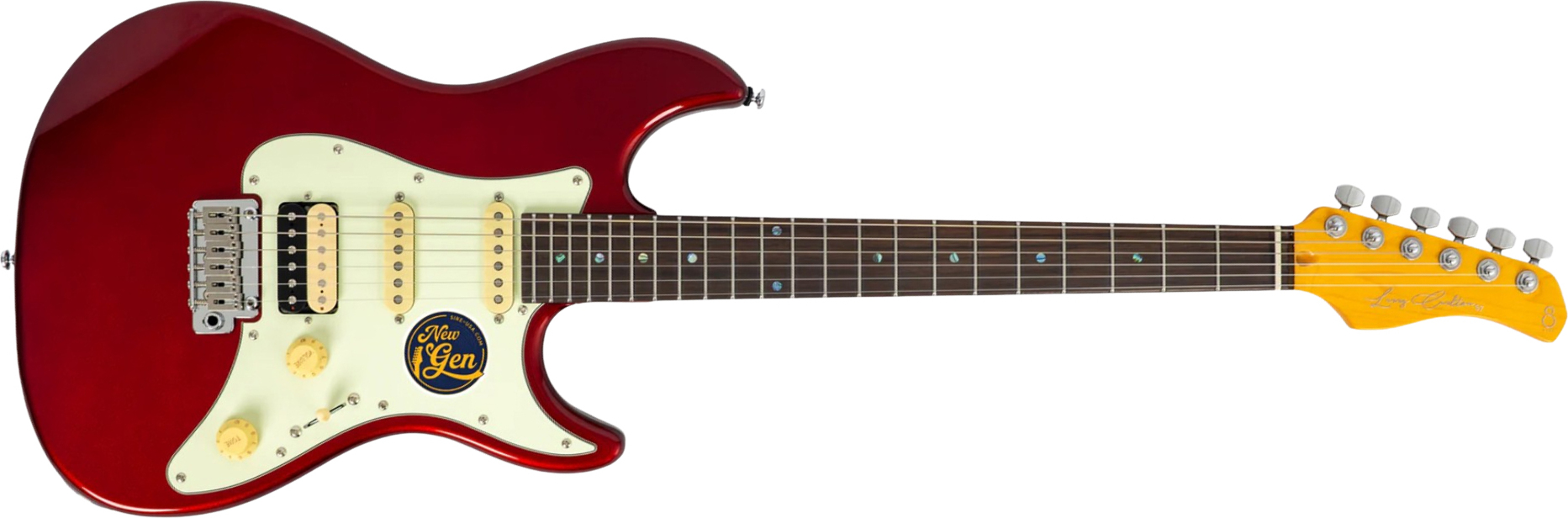 Sire Larry Carlton S7 Hss New Gen Trem Rw - Candy Apple Red - Guitarra eléctrica con forma de str. - Main picture