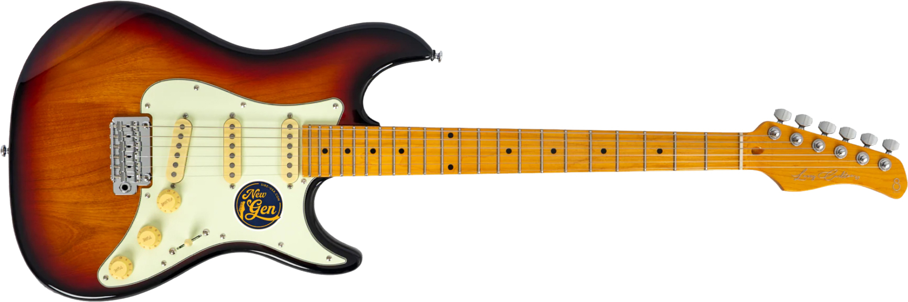 Sire Larry Carlton S7 New Gen 3s Trem Mn - 3 Tone Sunburst - Guitarra eléctrica con forma de str. - Main picture