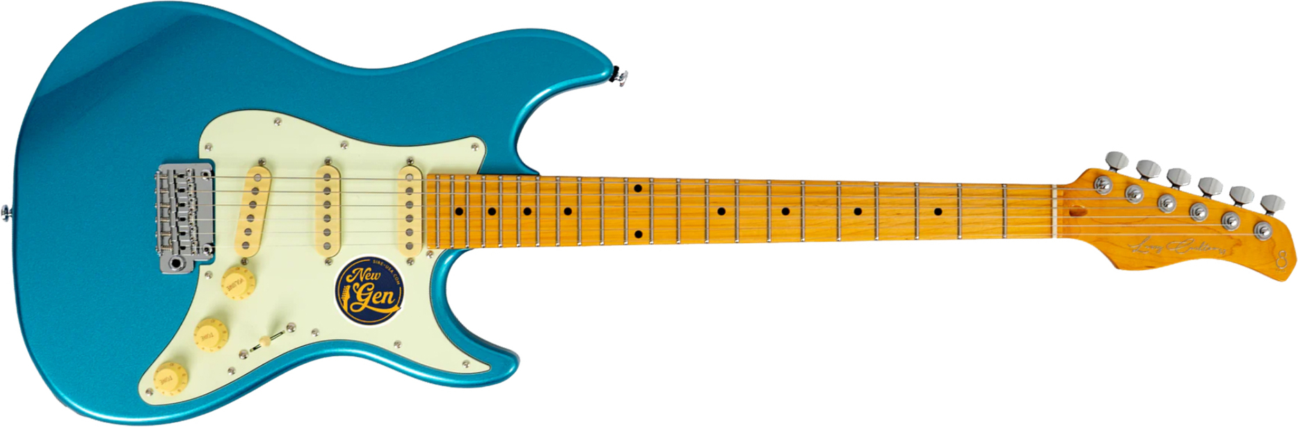Sire Larry Carlton S7 New Gen 3s Trem Mn - Tide Pool - Guitarra eléctrica con forma de str. - Main picture