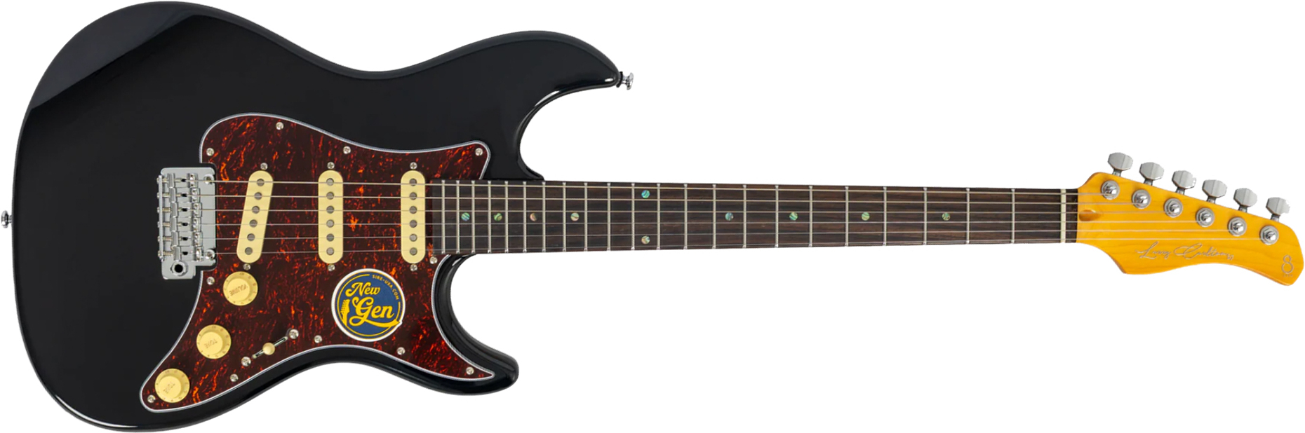 Sire Larry Carlton S7 New Gen 3s Trem Rw - Black - Guitarra eléctrica con forma de str. - Main picture