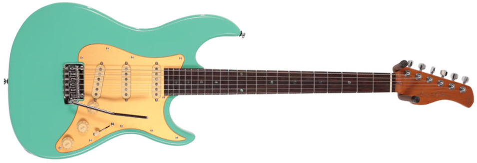 Sire Larry Carlton S7 Vintage Signature 3s Trem Mn - Mild Green - Guitarra eléctrica de autor - Main picture