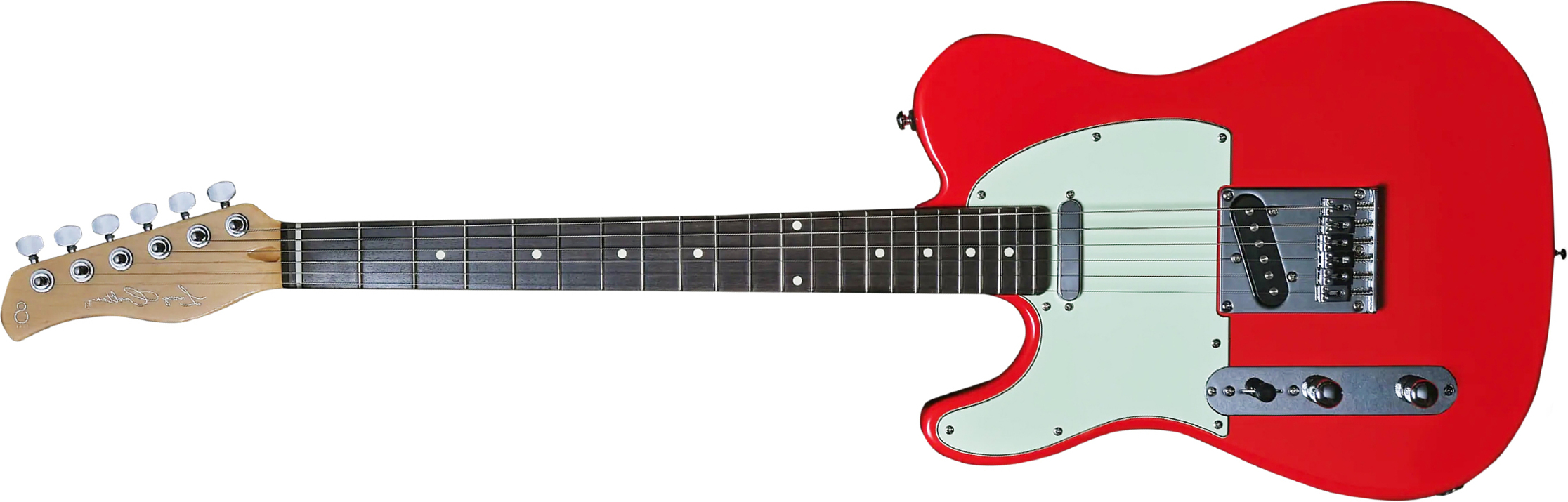 Sire Larry Carlton T3 Lh Signature Gaucher 2s Ht Rw - Dakota Red - Guitarra electrica para zurdos - Main picture