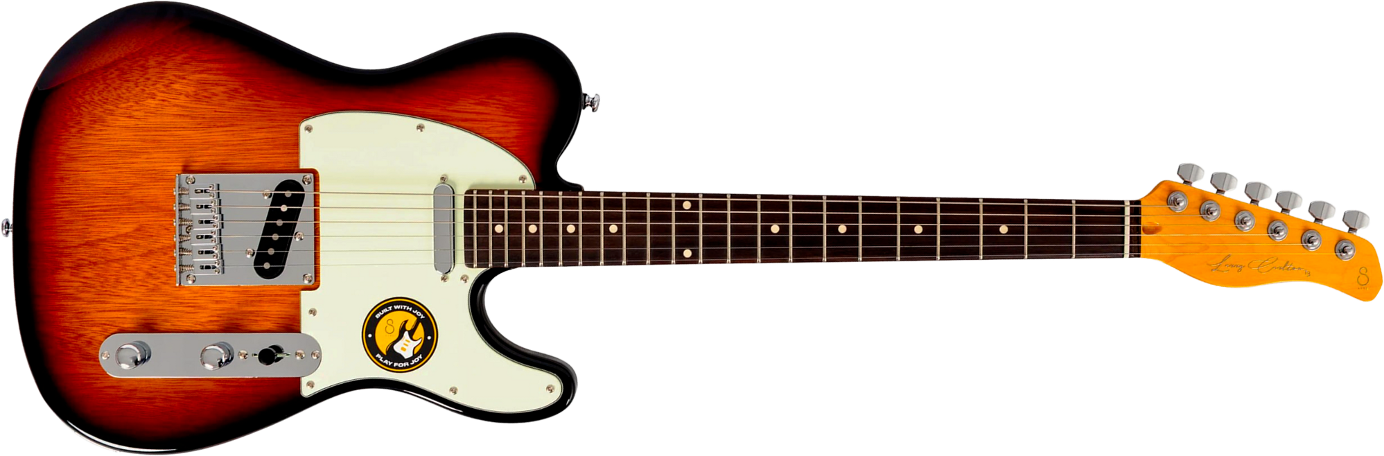 Sire Larry Carlton T3 New Gen 2s Ht Rw - 3 Tone Sunburst - Guitarra eléctrica con forma de tel - Main picture