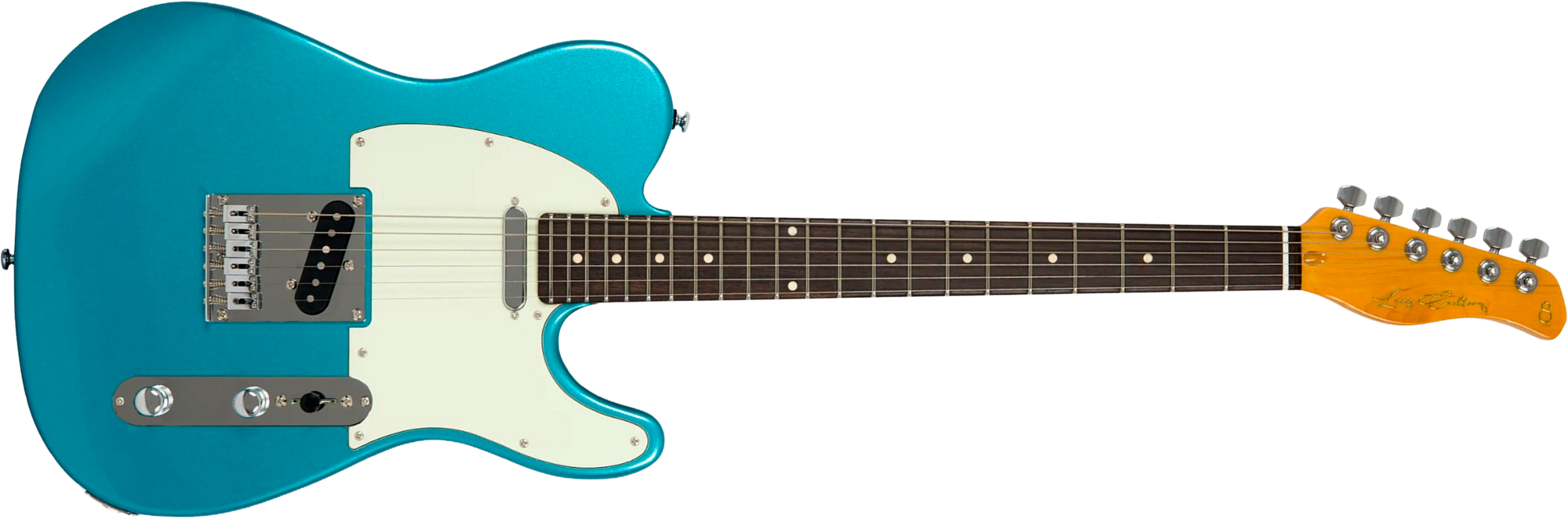 Sire Larry Carlton T3 New Gen 2s Ht Rw - Tide Pool - Guitarra eléctrica con forma de tel - Main picture