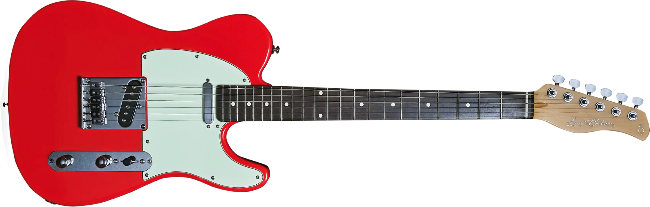 Sire Larry Carlton T3 Signature 2s Ht Rw - Dakota Red - Guitarra eléctrica con forma de tel - Main picture