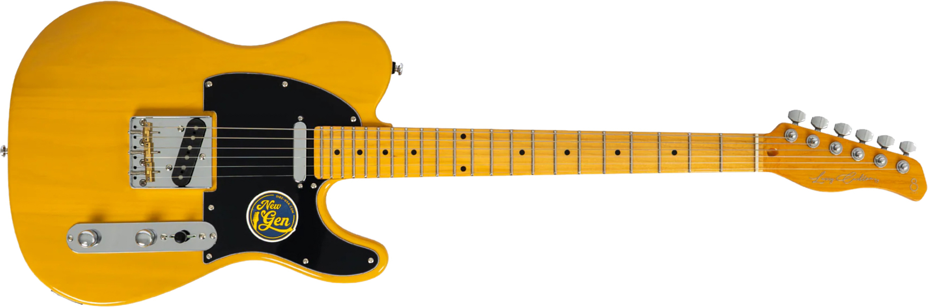 Sire Larry Carlton T7 New Gen 2s Ht Mn - Butterscotch Blonde - Guitarra eléctrica con forma de tel - Main picture