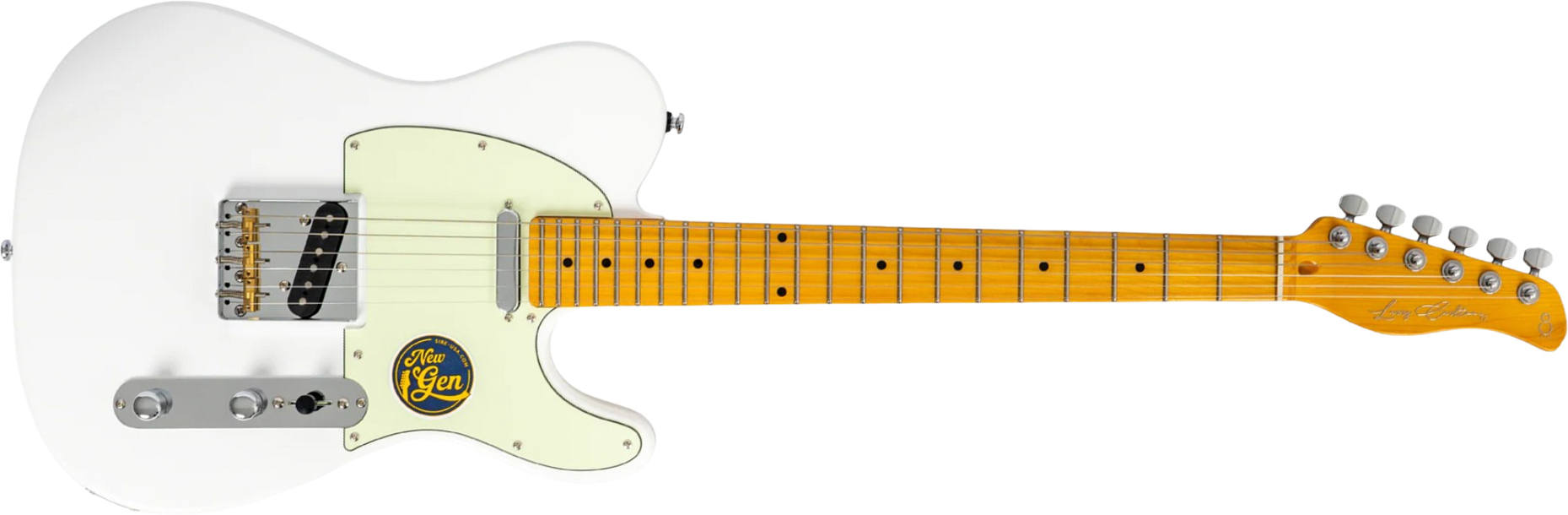 Sire Larry Carlton T7 New Gen 2s Ht Mn - White - Guitarra eléctrica con forma de tel - Main picture