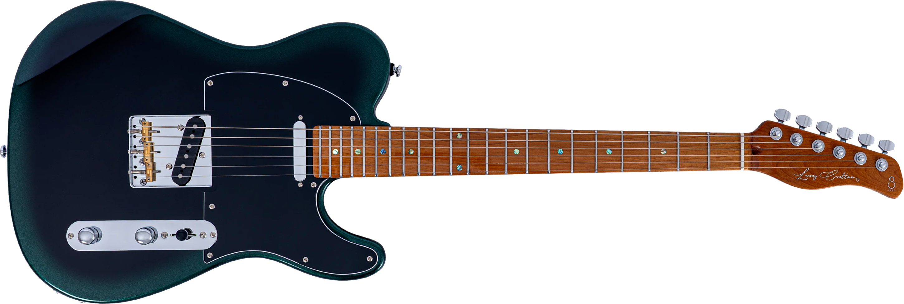 Sire Larry Carlton T7 New Gen 2s Ht Mn - Dark Forest - Guitarra eléctrica con forma de tel - Main picture