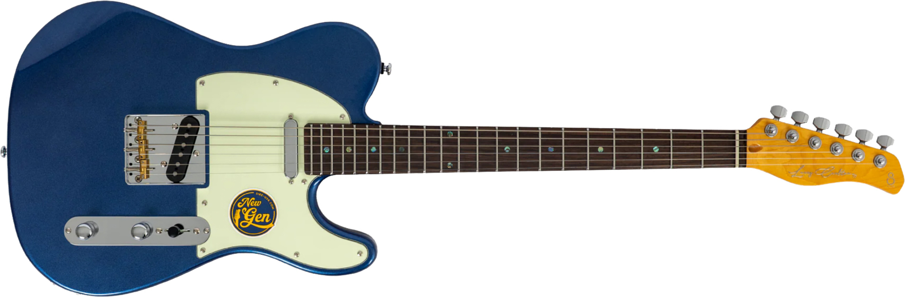 Sire Larry Carlton T7 New Gen 2s Ht Rw - Dark Navy - Guitarra eléctrica con forma de tel - Main picture