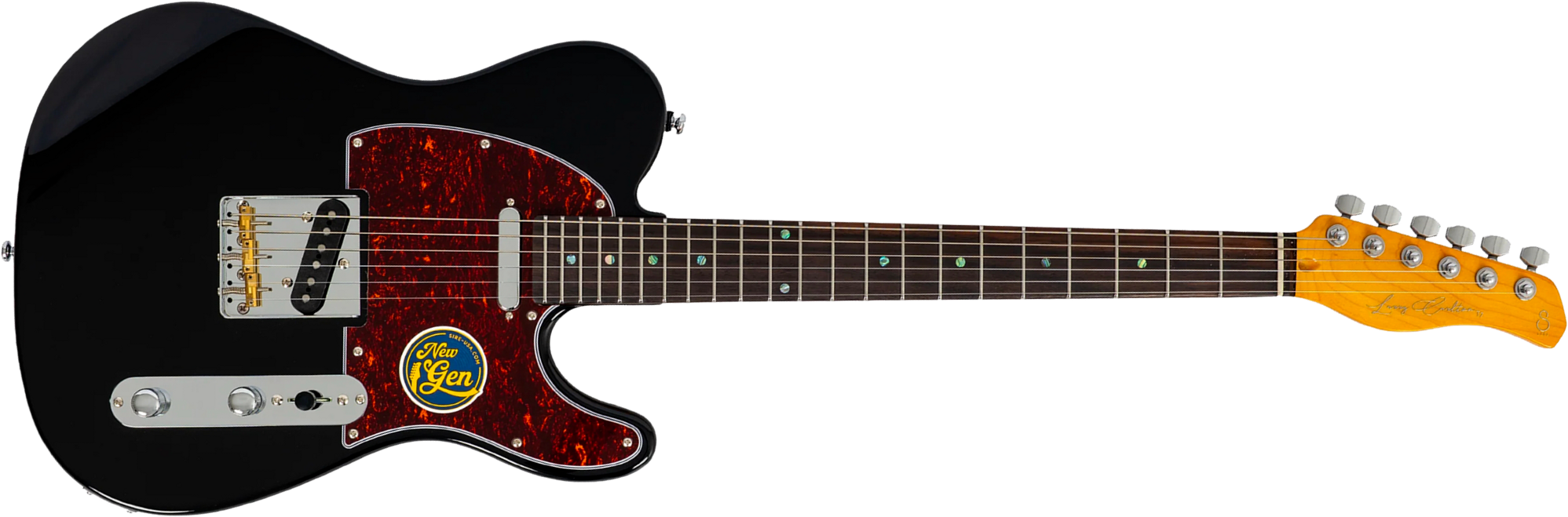 Sire Larry Carlton T7 New Gen 2s Ht Rw - Black - Guitarra eléctrica con forma de tel - Main picture