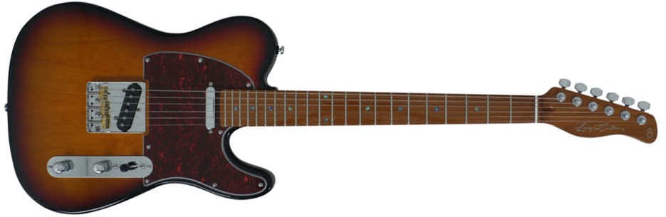 Sire Larry Carlton T7 Signature 2s Ht Mn - Tobacco Sunburst - Guitarra eléctrica con forma de tel - Main picture