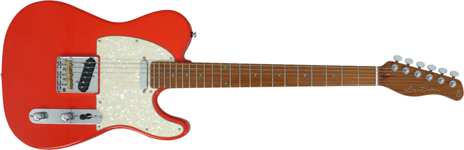 Sire Larry Carlton T7 Signature 2s Ht Mn - Fiesta Red - Guitarra eléctrica con forma de tel - Main picture